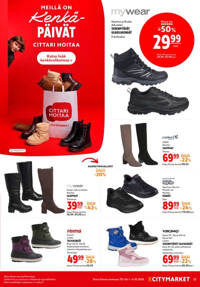 K-Citymarket tarjouslehti viikolta 40 sivu 11