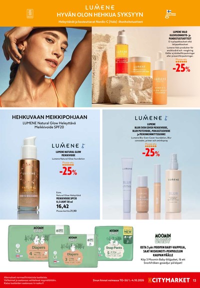 K-Citymarket tarjouslehti viikolta 40 sivu 13