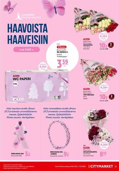 K-Citymarket tarjouslehti viikolta 41 sivu 13