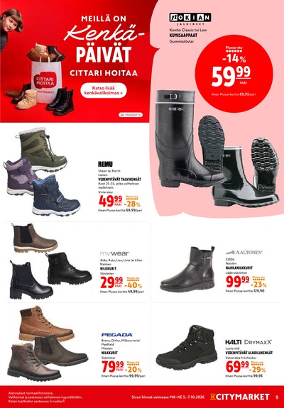 K-Citymarket tarjouslehti viikolta 41 sivu 9