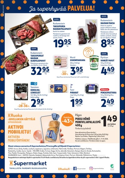 K-Supermarket tarjouslehti viikolta 41 sivu 4