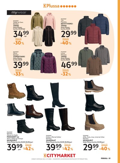 K-Citymarket tarjouslehti viikolta 42 sivu 9
