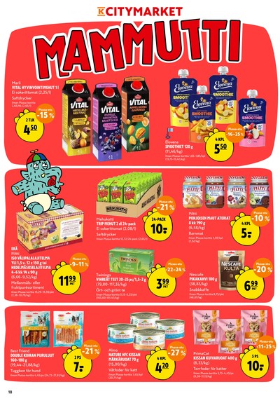 K-Citymarket tarjouslehti viikolta 42 sivu 18