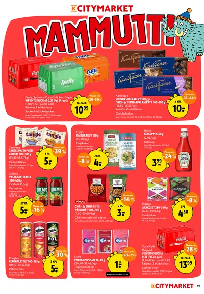 K-Citymarket tarjouslehti viikolta 42 sivu 19