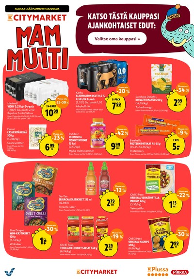 K-Citymarket tarjouslehti viikolta 42 sivu 20