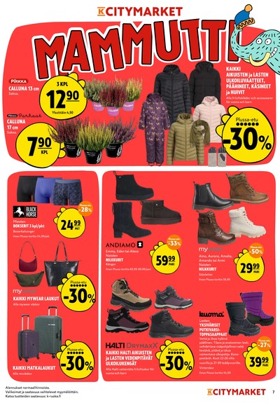 K-Citymarket tarjouslehti viikolta 42 sivu 7