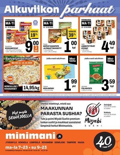 Minimani tarjouslehti viikolta 42 sivu 1