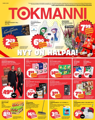 Tokmanni tarjouslehti viikolta 42 sivu 1