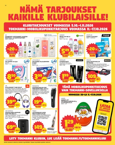 Tokmanni tarjouslehti viikolta 42 sivu 12