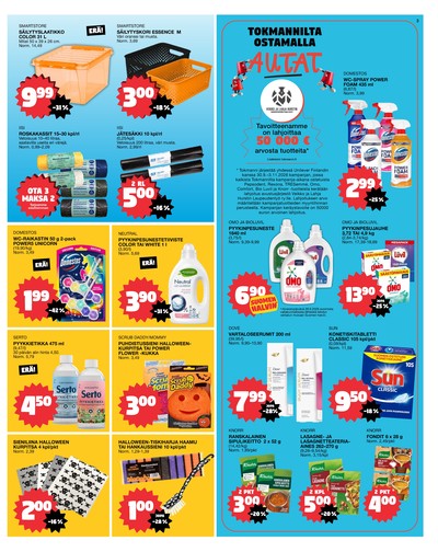 Tokmanni tarjouslehti viikolta 42 sivu 3