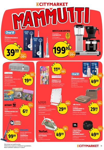 K-Citymarket tarjouslehti viikolta 42 sivu 11