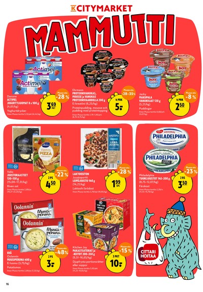 K-Citymarket tarjouslehti viikolta 42 sivu 16