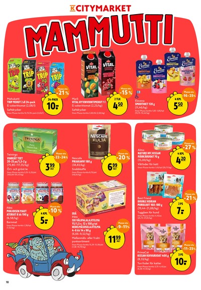 K-Citymarket tarjouslehti viikolta 42 sivu 18