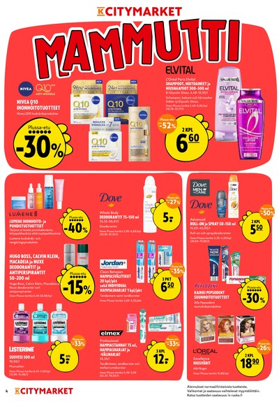 K-Citymarket tarjouslehti viikolta 42 sivu 4