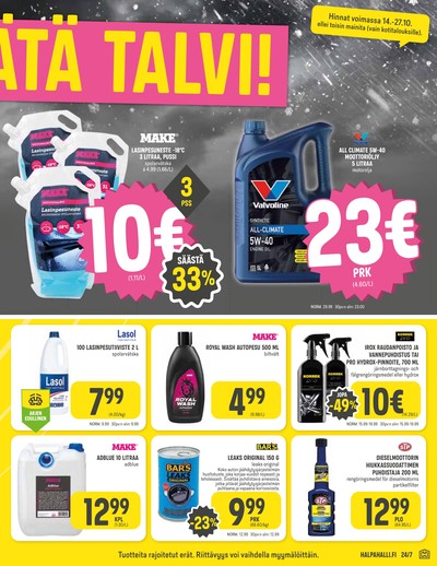 Halpa Halli tarjouslehti viikolta 42 sivu 7