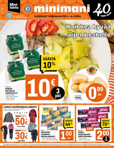 Minimani tarjouslehti viikolta 42 sivu 1