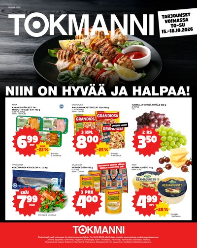 Tokmanni tarjouslehti viikolta 42 sivu 1
