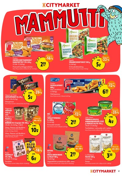 K-Citymarket tarjouslehti viikolta 42 sivu 17