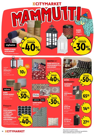 K-Citymarket tarjouslehti viikolta 42 sivu 10