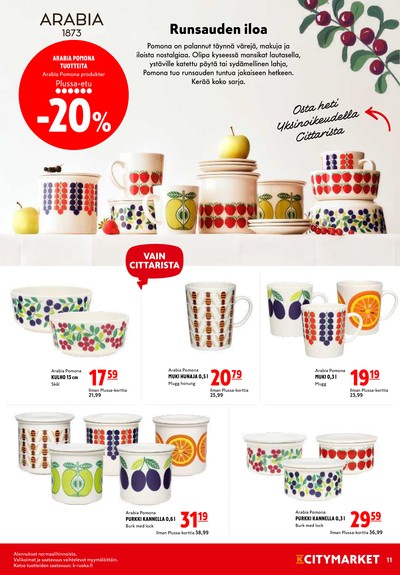 K-Citymarket tarjouslehti viikolta 43 sivu 11