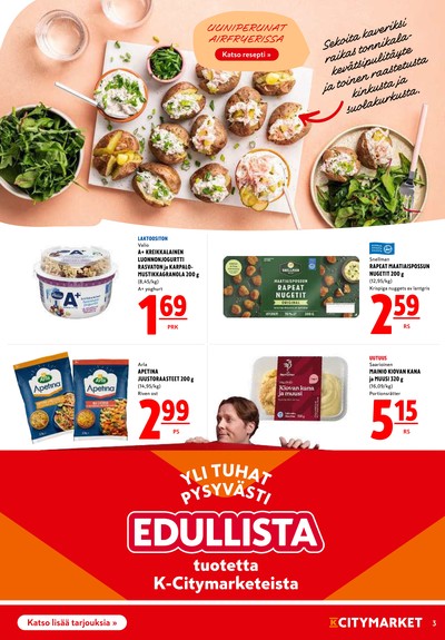 K-Citymarket tarjouslehti viikolta 43 sivu 3