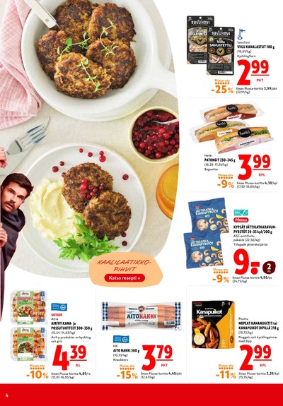 K-Citymarket tarjouslehti viikolta 43 sivu 4