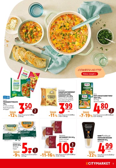 K-Citymarket tarjouslehti viikolta 43 sivu 5