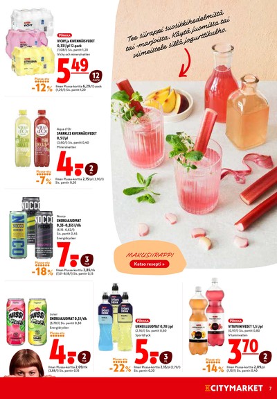 K-Citymarket tarjouslehti viikolta 43 sivu 7
