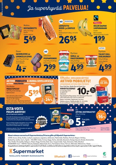 K-Supermarket tarjouslehti viikolta 43 sivu 4