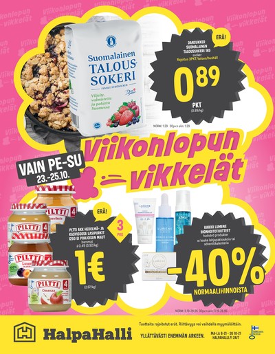 Halpa Halli tarjouslehti viikolta 43 sivu 20