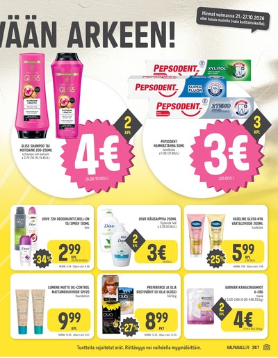 Halpa Halli tarjouslehti viikolta 43 sivu 7