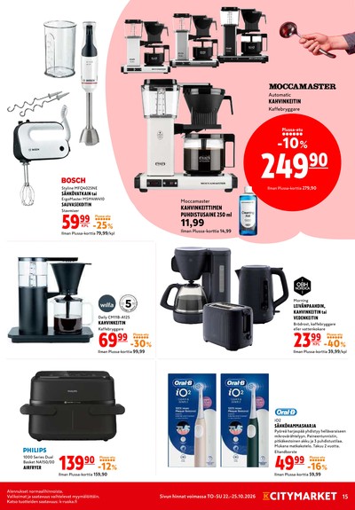 K-Citymarket tarjouslehti viikolta 43 sivu 15