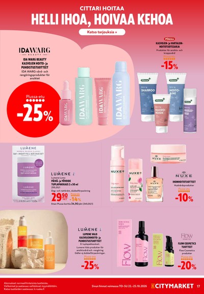 K-Citymarket tarjouslehti viikolta 43 sivu 17