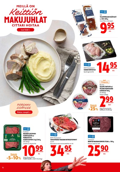 K-Citymarket tarjouslehti viikolta 43 sivu 4