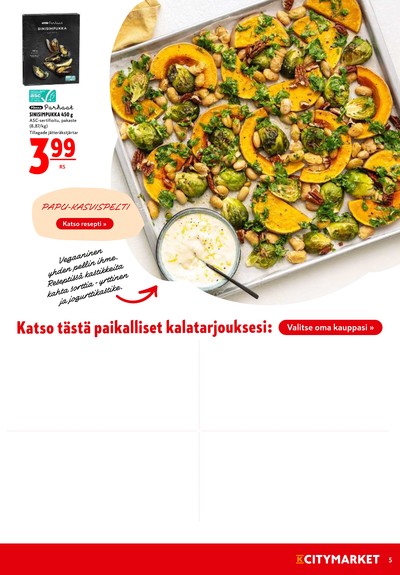 K-Citymarket tarjouslehti viikolta 43 sivu 5