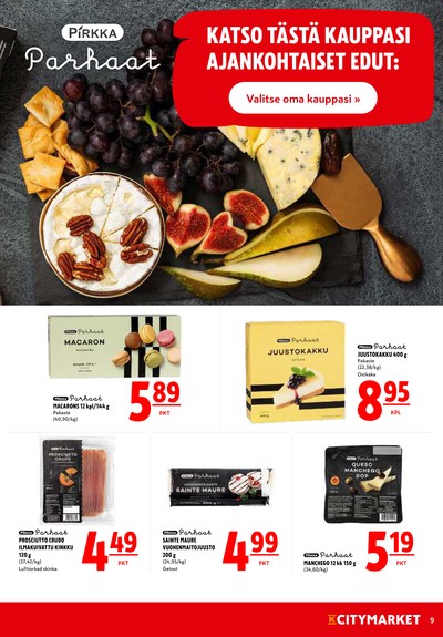 K-Citymarket tarjouslehti viikolta 43 sivu 9