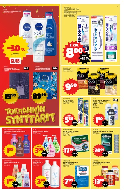 Tokmanni tarjouslehti viikolta 44 sivu 3
