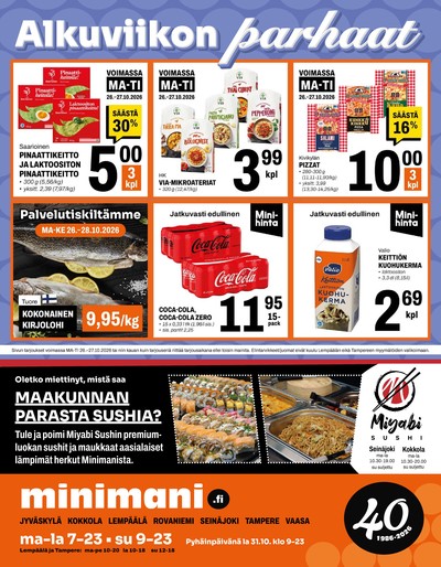 Minimani tarjouslehti viikolta 44 sivu 1