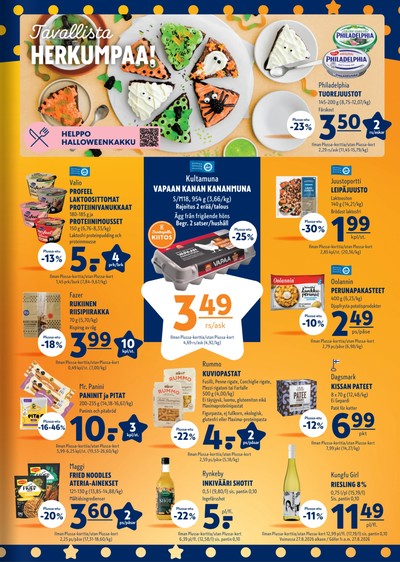 K-Supermarket tarjouslehti viikolta 44 sivu 3