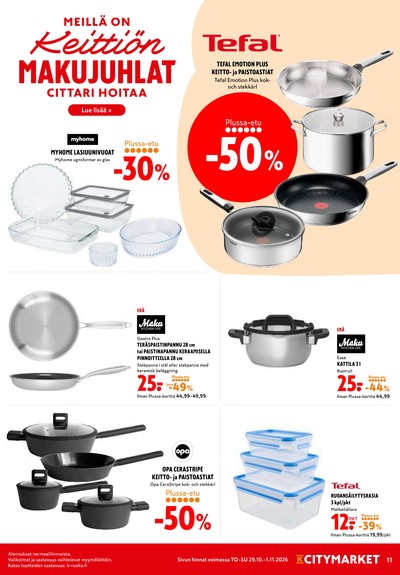 K-Citymarket tarjouslehti viikolta 44 sivu 11
