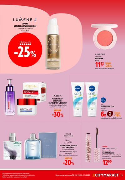 K-Citymarket tarjouslehti viikolta 44 sivu 15