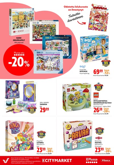 K-Citymarket tarjouslehti viikolta 44 sivu 20