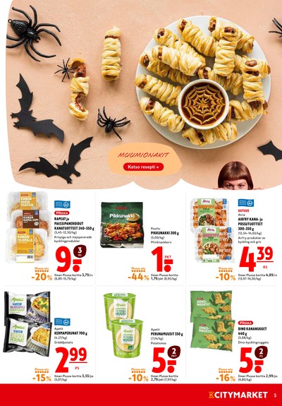 K-Citymarket tarjouslehti viikolta 44 sivu 5