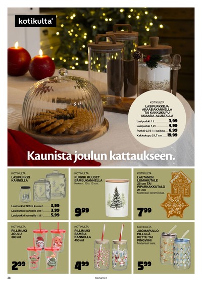 Tokmanni tarjouslehti viikolta 48 sivu 28