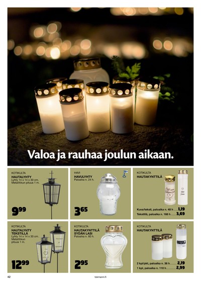 Tokmanni tarjouslehti viikolta 48 sivu 42