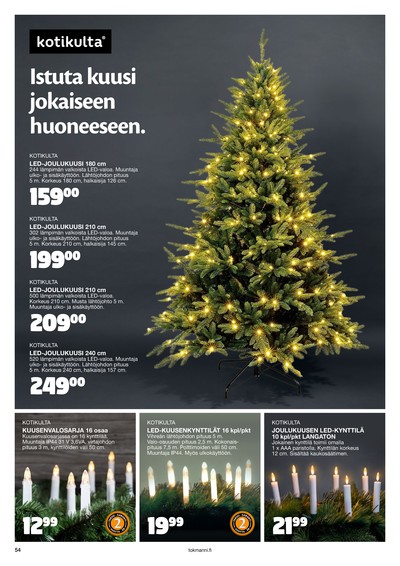 Tokmanni tarjouslehti viikolta 48 sivu 54