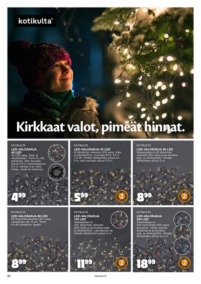 Tokmanni tarjouslehti viikolta 48 sivu 64