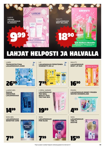 Tokmanni tarjouslehti viikolta 48 sivu 69
