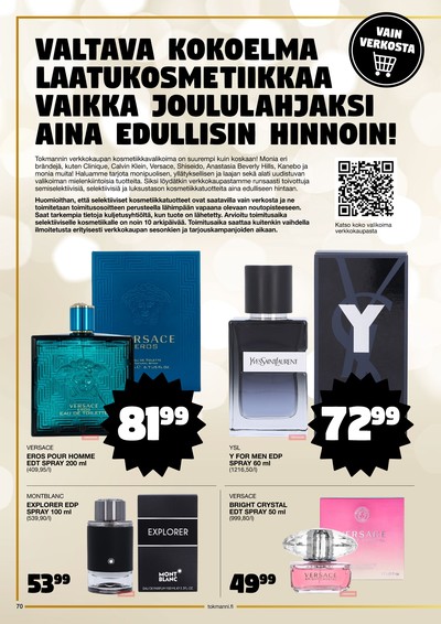 Tokmanni tarjouslehti viikolta 48 sivu 70