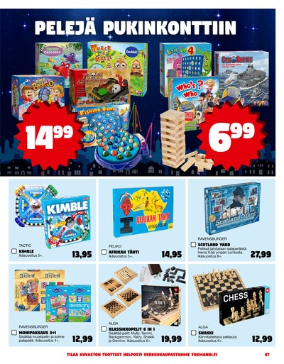 Tokmanni tarjouslehti viikolta 48 sivu 47